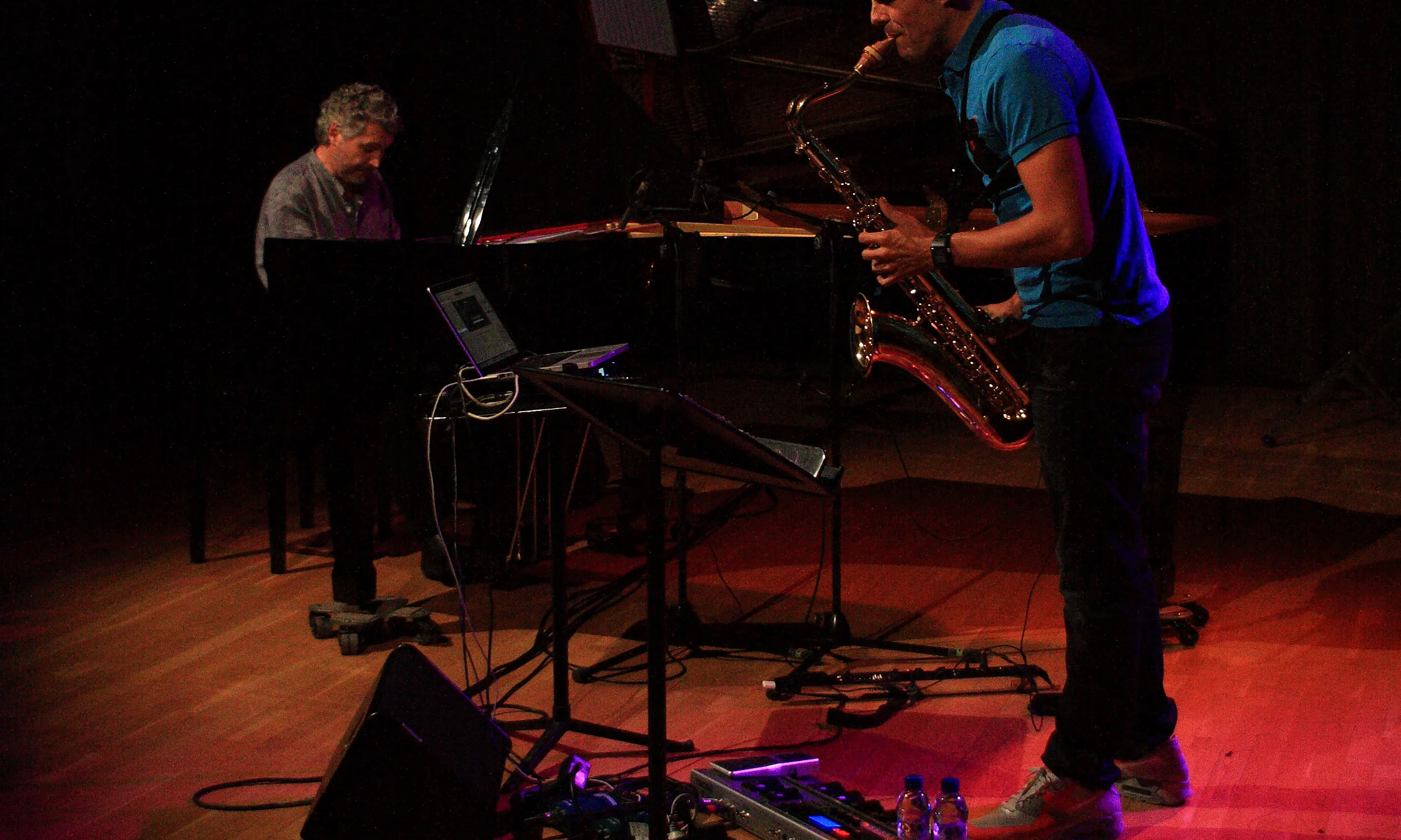 Manel Camp i Llibert Fortuny (Foto: Pep Vidal)